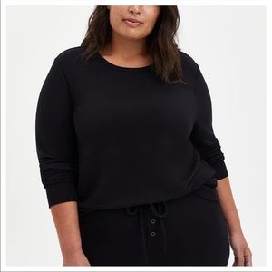 Torrid black sweatshirt